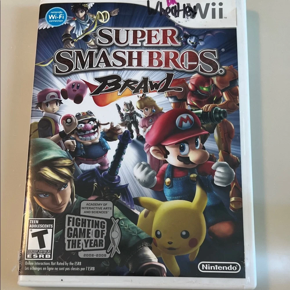 TESTED & WORKING: Nintendo Super Smash Bros. Brawl Wii - Picture 1 of 4
